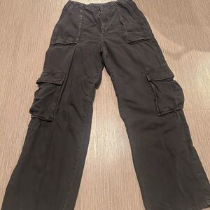 All Saints Dark Gray Cargo Pants